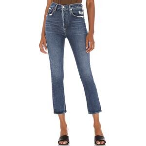 Women's Agolde Riley High Rise Straight Crop Jeans Size 25